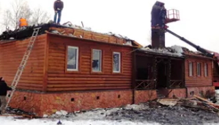 Разбор сгоревшего дома в таре от 3799 руб. - 2Землекопа-Тар